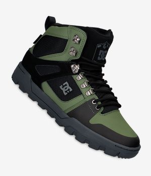 DC Pure Hi Top WR Boot Schuh (black olive grey)