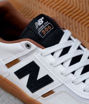 New Balance Numeric 306 Shoes (white black gum)