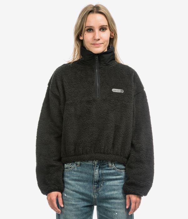Element Classic Sherpa 1/4-Zip Sweatshirt women (flint black)