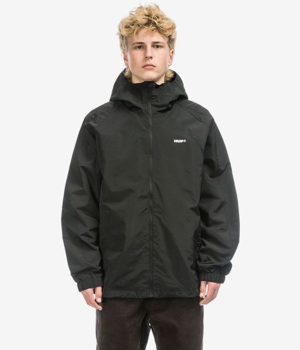 HUF All Caps Shell Jacke (black)