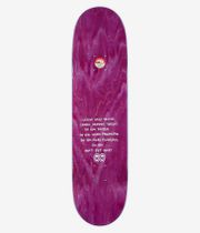 Krooked Una Lightning Clover 8.28" Skateboard Deck (white)