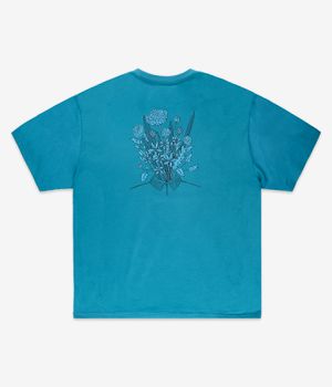 Blue Flowers Evolution T-Shirt (ocean blue)