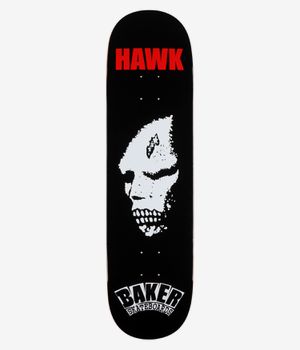 Baker Hawk Craters Of The Skull B2 8.38" Skateboard Deck (black)