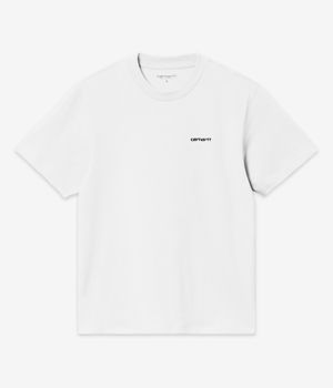 Carhartt WIP W' Script Embroidery Organic T-Shirt women (white black)