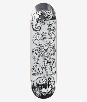 Baker Peterson Calamities Twin 8.38" Planche de skateboard (blach white)
