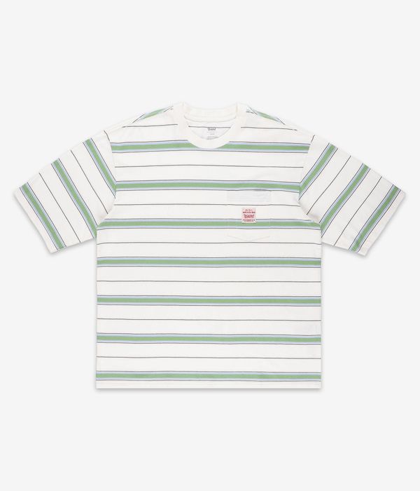 Levi's Workwear T-Shirty (stainlee stripe egret)