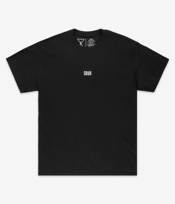 SOUR SOLUTION Lines T-Shirty (black)