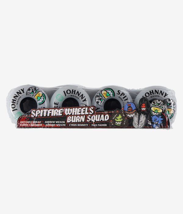 Spitfire Wilson Burn Squad Conical Full Wheels (clear) 54 mm 80A 4 Pack