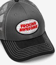 Fucking Awesome Mechanics 6 Panel Cappellino (charcoal grey)