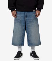 Carhartt WIP Double Knee Pant Shorts (blue old used wash)