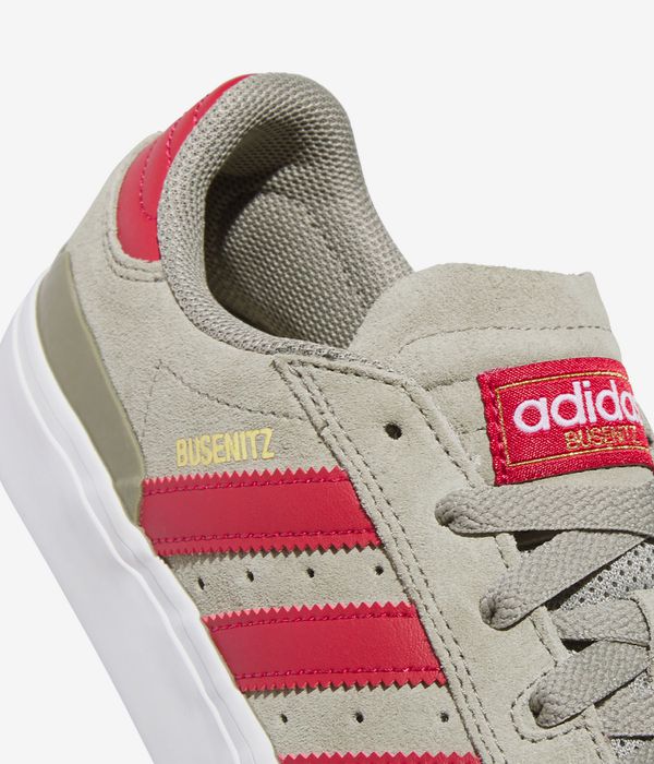 adidas Skateboarding Busenitz Vulc II Chaussure (silver pebble team victory red w)