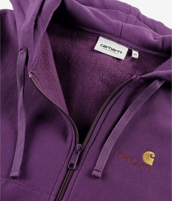 Carhartt WIP W' HD American Script Zip-Hoodie women (huckleberry)