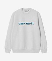 Carhartt WIP Basic Sweatshirt (ash heather duck blue)