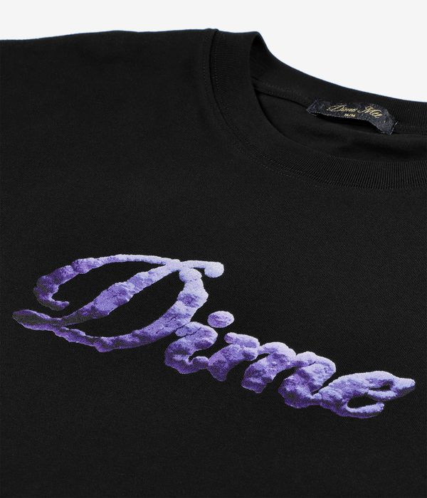 Dime Cursive Cloud T-shirt (black)