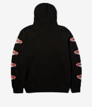 HUF x Thrasher Logo Hoodie (black)