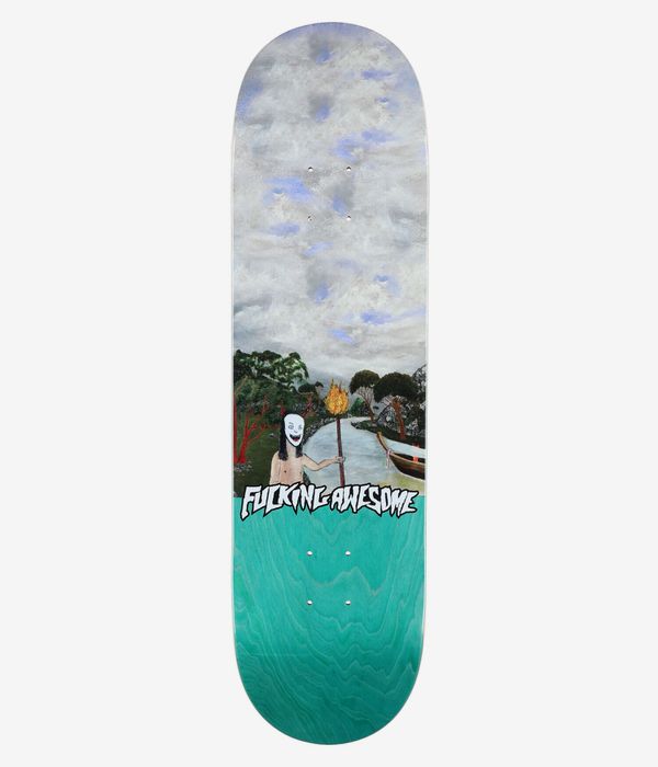 Fucking Awesome Aidan No World Order 8.44" Skateboard Deck (multi)