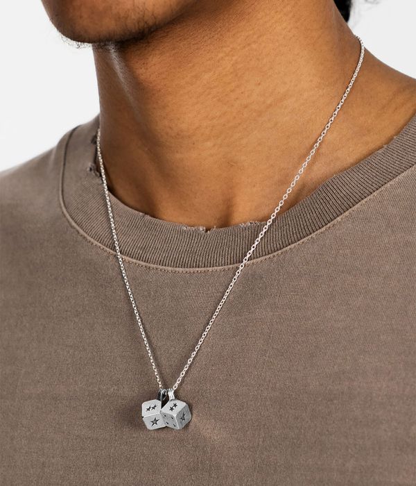 Twojeys Dice necklace (silver)