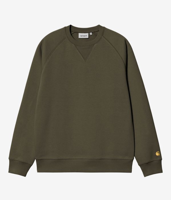 Carhartt WIP Chase Sweatshirt (olive gold)