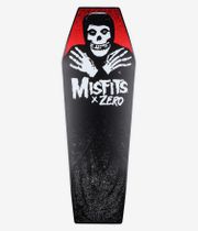 Zero x Misfits Fiend Coffin 10.5" Skateboard Deck (black)