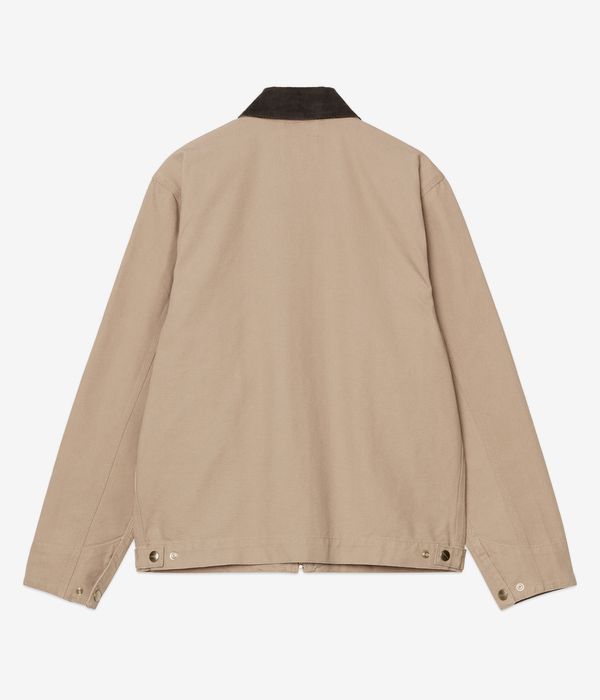 Carhartt WIP Detroit Organic Dearborn Giacca (dusty h brown tobacco rinsed)