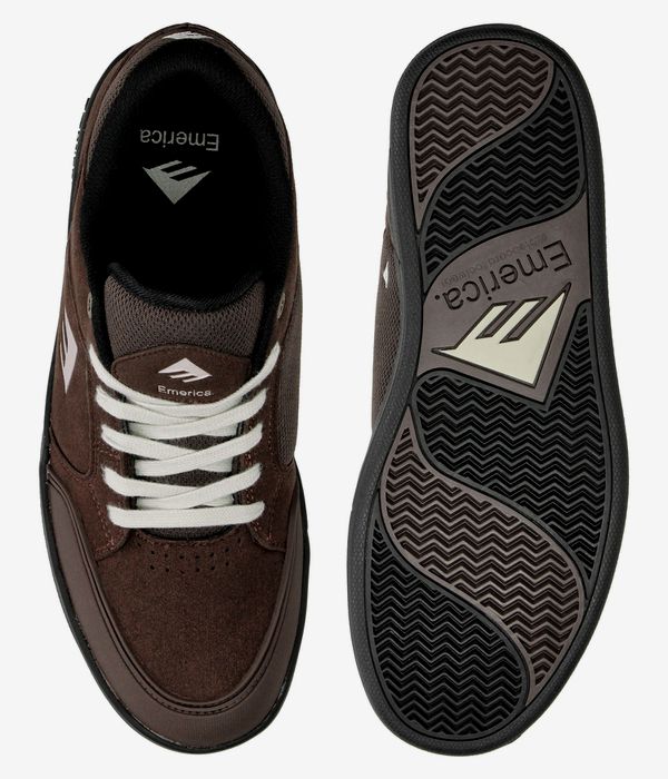 Emerica Heritic Shoes (brown black tan)