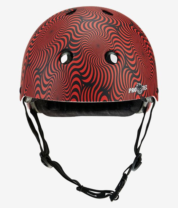 PRO-TEC x Spitfire Low Pro Helm (red swirl)
