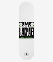 Element x Public Enemy Fear 8.5" Tabla de skate (white)