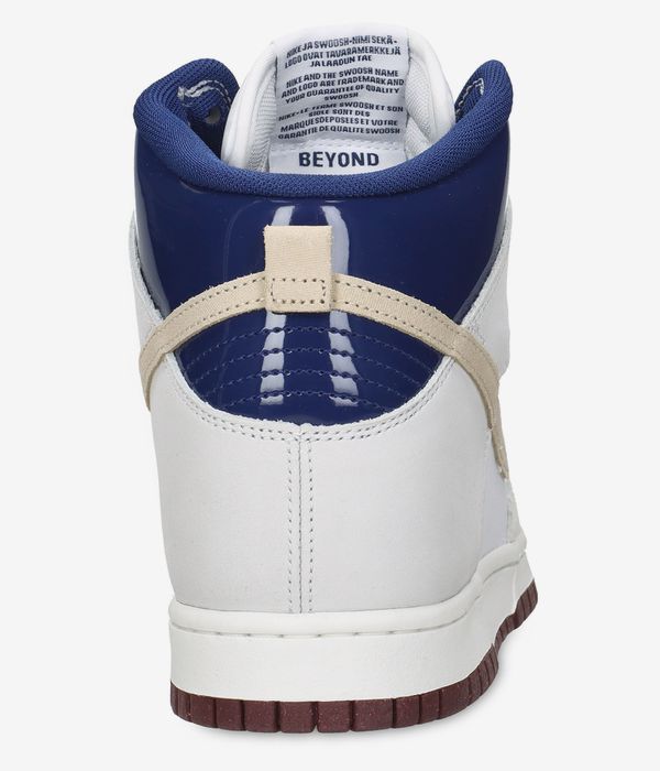 Nike SB Dunk High Pro QS BY Zapatilla (white ivory sand dune blue void)