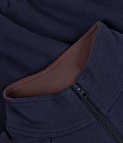 Dime Classic Terry Quarter Zip Sweater (navy)