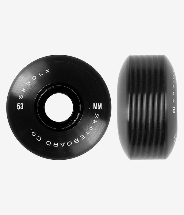 skatedeluxe Fidelity Series Wheels (black) 53mm 100A 4 Pack