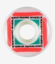 Wayward Waypoint Funnel Rouedas (white red) 51mm 103A Pack de 4