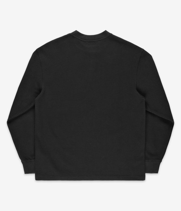 Element Burleys Henley Sweatshirt (flint black)