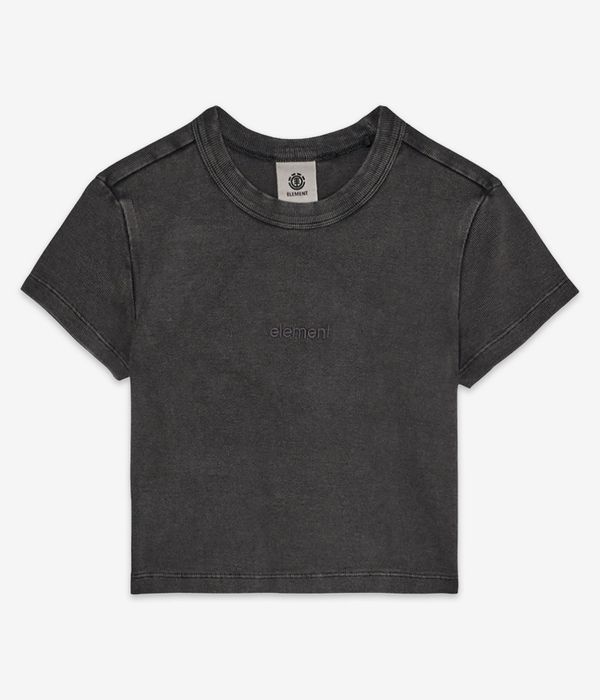 Element Lowcase Crop T-Shirt women (off black)