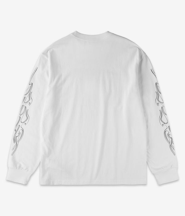 DC Side Flame Long sleeve (white)