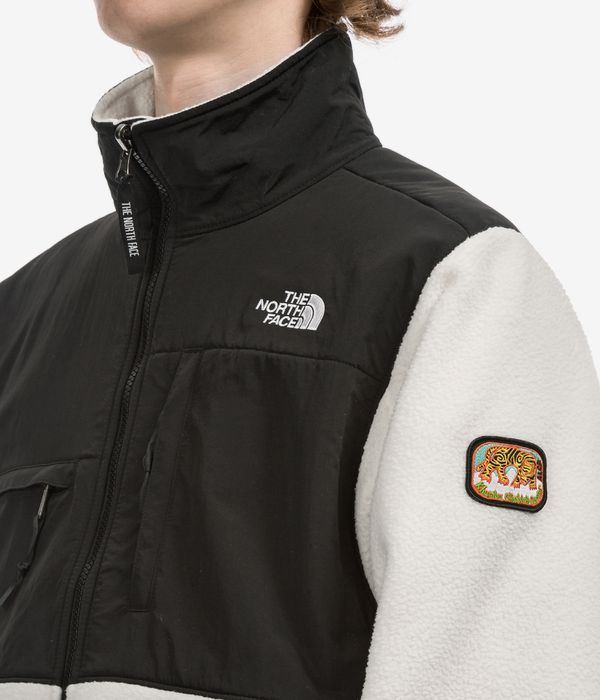 The North Face Retro Denali Jacke (white dune tnf black)