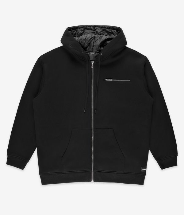 Former CA Lined Zip-Hoodie (black)