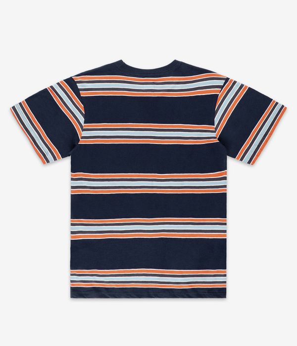 RVCA Somedays Stripe T-shirt (navy marine)