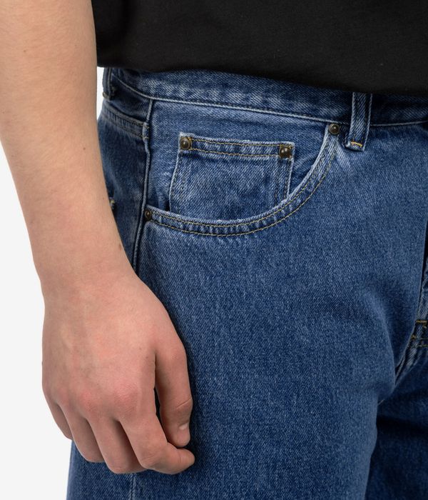 Carhartt WIP Nolan Marshfield Shorts (blue heavy stone wash)