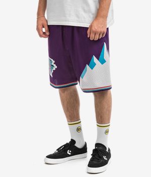 Mitchell & Ness Utah Jazz Pantaloncini (purple)