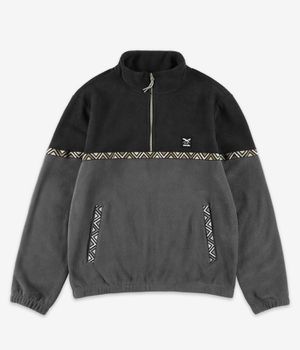 Iriedaily Monte Noe Troyer 1/2-Zip Sweatshirt (coal)