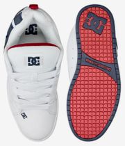DC Court Graffik Shoes (white navy red)