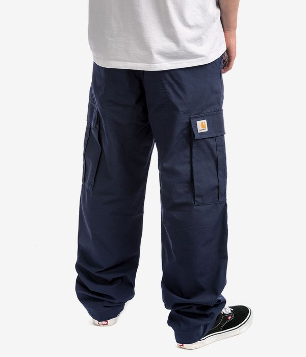 Carhartt WIP Regular Cargo Pant Columbia Pantalones (blue rinsed)