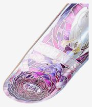 Real Wilkins Cathedral 8.5" Skateboard Deck (purple holographic rainbow)