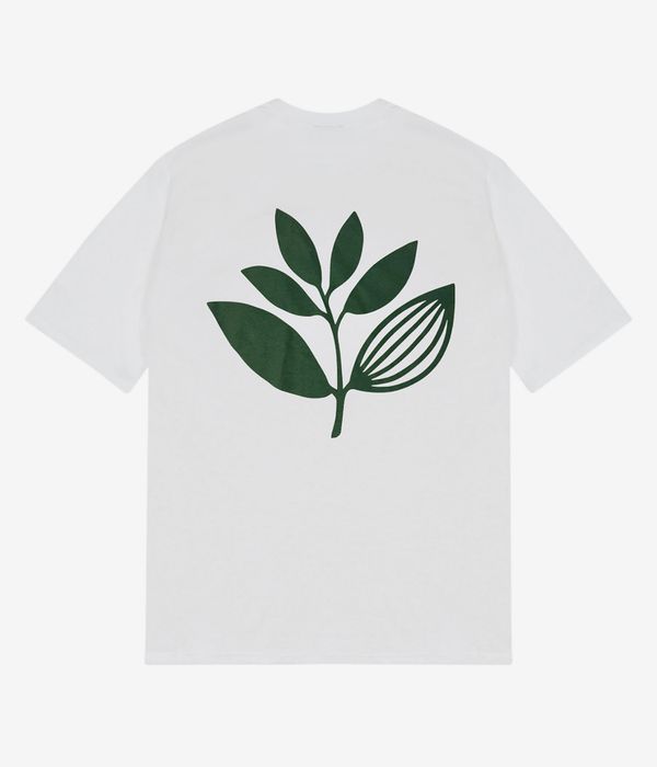 Magenta Classic Plant T-Shirt (white)