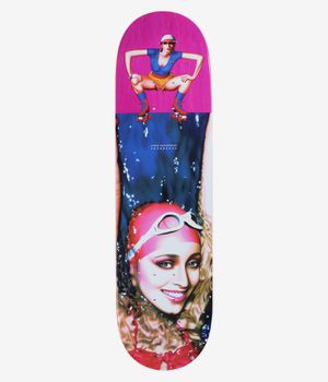 Evisen Splash Roller Disco 8.25" Skateboard Deck (blue pink)