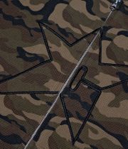Carpet Company C-Star Thermal Zip-Sweatshirt avec capuchon (camo)