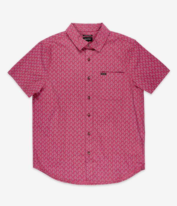 Brixton Charter Print Camicia (rust red paisley)
