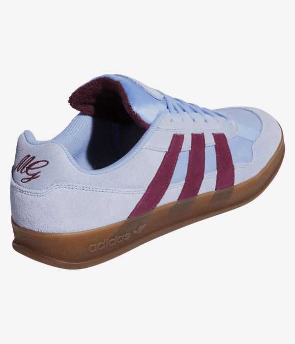 adidas Skateboarding Aloha Super Schuh (clear sky maroon gum)