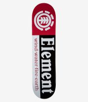 Element Team Section 7.75" Skateboard Deck (black red)