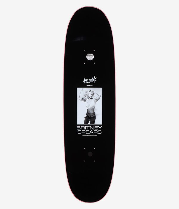 Welcome x Britney Snake 8.8" Planche de skateboard (black pink foil)